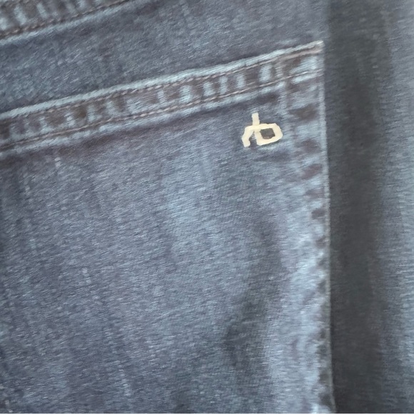 Rag and Bone Fit 3 Athletic Classic Button Fly Jeans in Bayview Size 30x32 - Picture 6 of 9
